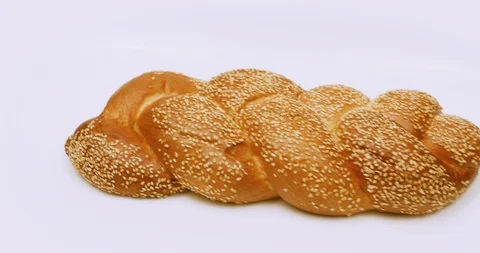 Shabbat Challah exits from the scene Stock Footage 117754374