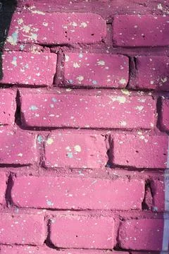 Shabby brick wall Stock Photos