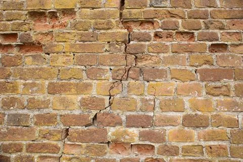 Shabby brick wall Stock Photos