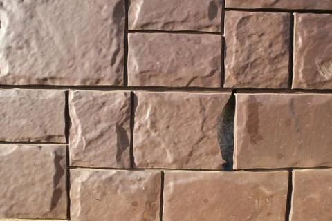 Shabby brick wall Stock Photos