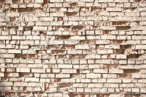 Shabby brick wall Stock Photos