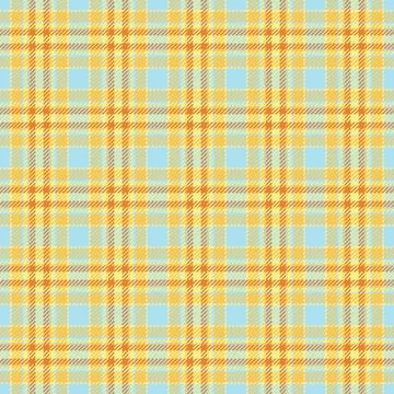 Shabby check fabric vector, clan tartan texture background. Choice plaid se.. Stock Illustration