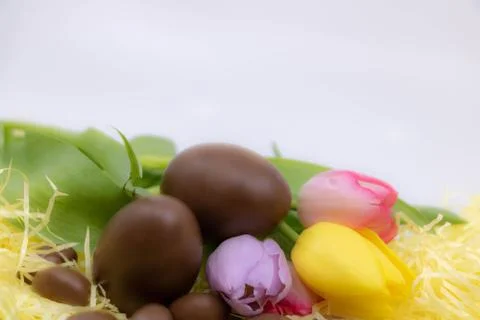 Shabby chic graphic resource for Easter Stock Photos