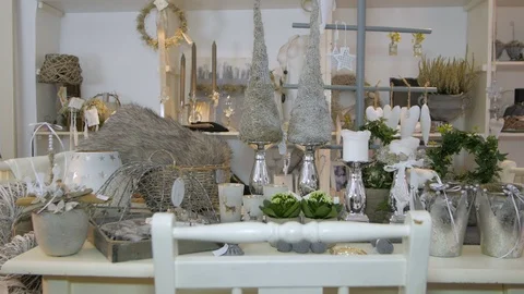 Shabby Chic Interior Stock Footage 88556559