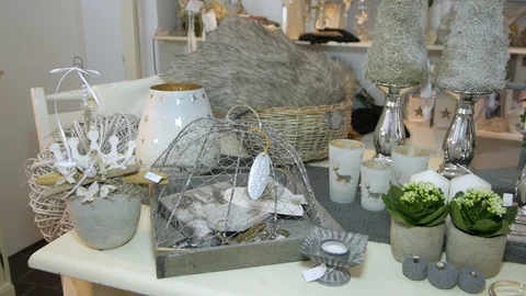 Shabby Chic Interior Stock Footage 88964958