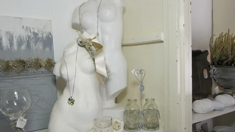 Shabby Chic Interior Stock Footage 88966449