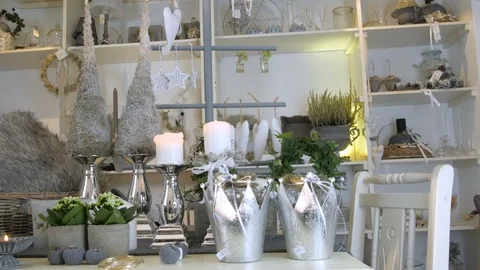 Shabby Chic Interior Stock Footage 88997409