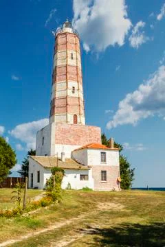 Shabla's lighthouse Stock Photos