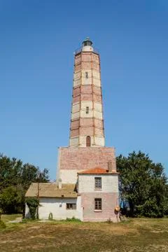 Shabla's lighthouse Stock-Fotos