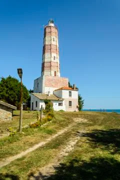Shabla's lighthouse Stock Photos