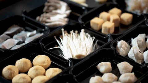 Shabu shabu Stock Footage 120979379