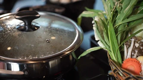 Shabu shabu Stock Footage 120979567