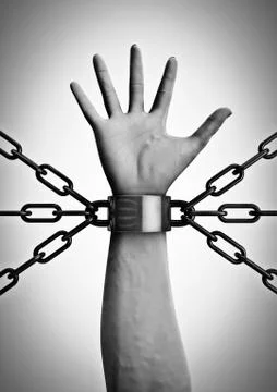 Shackled Stock-Illustration