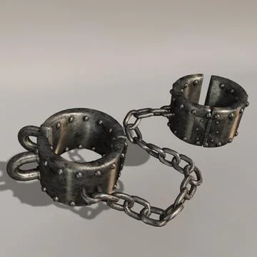 Shackles ~ 3D Model ~ Download #91436392 | Pond5