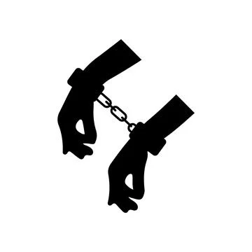 Shackles handcuffs Stock-Illustration