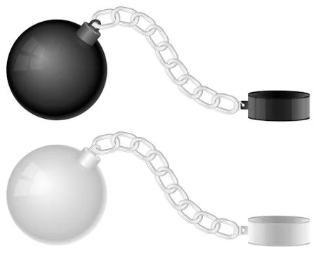 Shackles Stock Illustration