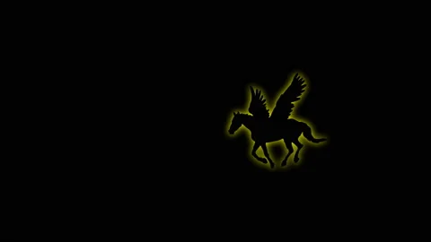 SHADE OF PEGASUS with  glow fx Video stock 153697523