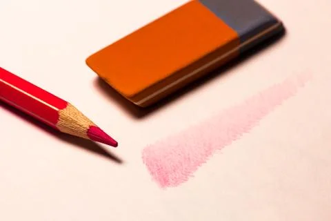 Shade with pencil Foto stock