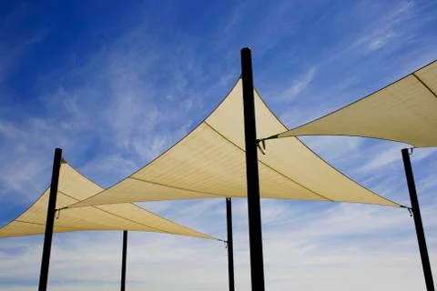 Shade Sails Stock-Fotos
