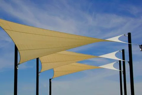 Shade Sails Stock Photos