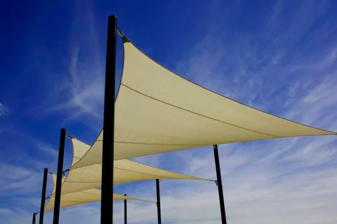 Shade Sails Stock Photos