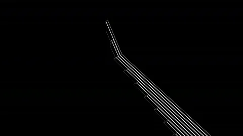 Shaded lines10 wf Stock Footage 866302