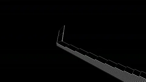 Shaded lines5 wf Stock Footage 866231