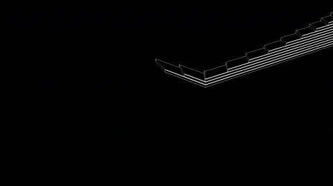 Shaded lines6 wf Stock Footage 865891