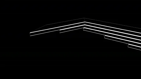 Shaded lines8 wf Stock Footage 866294