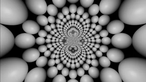 Shaded spheres 動画素材 8560997