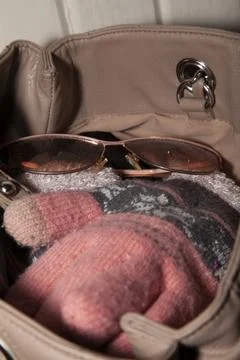 Shades and Gloves Stock Photos