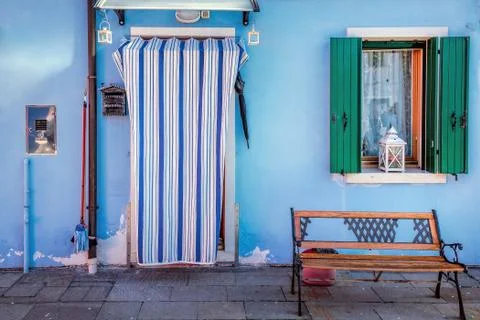 Shades of blue Foto stock