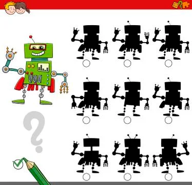 Shadow activity with pirate Stock Illustration