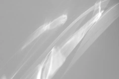 Shadow and light caustic effect on a white wall Stock Photos