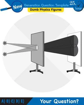 Shadow and light experiments Stock Illustration