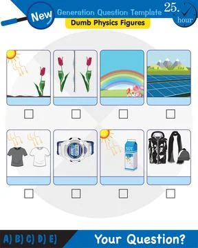 Shadow and light experiments Stock Illustration