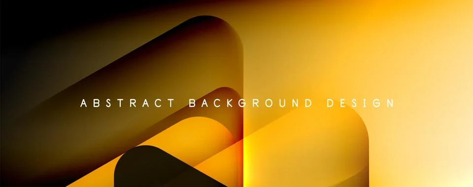 Shadow and Light Triangle Background. Dynamic Geometric Template. Glass 库存插图
