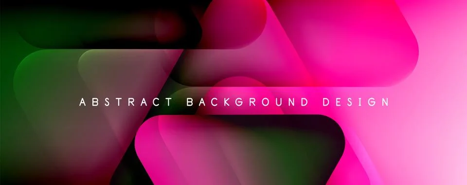 Shadow and Light Triangle Background. Dynamic Geometric Template. Glass Illustrazione stock