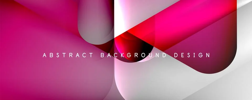 Shadow and Light Triangle Background. Dynamic Geometric Template. Glass Stock Illustration