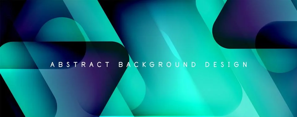 Shadow and Light Triangle Background. Dynamic Geometric Template. Glass Illustrazione stock