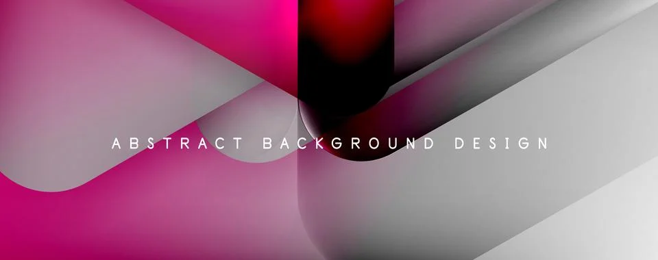 Shadow and Light Triangle Background. Dynamic Geometric Template. Glass Stock Illustration