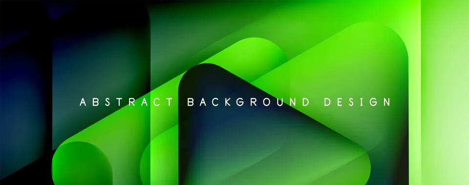Shadow and Light Triangle Background. Dynamic Geometric Template. Glass 스톡 일러스트