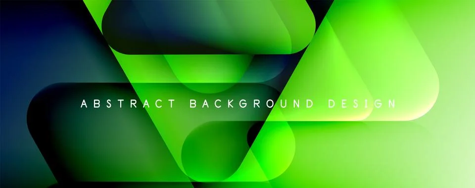 Shadow and Light Triangle Background. Dynamic Geometric Template. Glass 库存插图