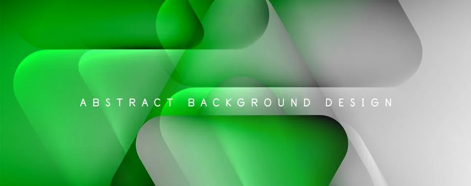 Shadow and Light Triangle Background. Dynamic Geometric Template. Glass Stock Illustration
