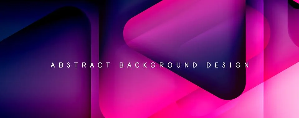 Shadow and Light Triangle Background. Dynamic Geometric Template. Glass Illustrazione stock