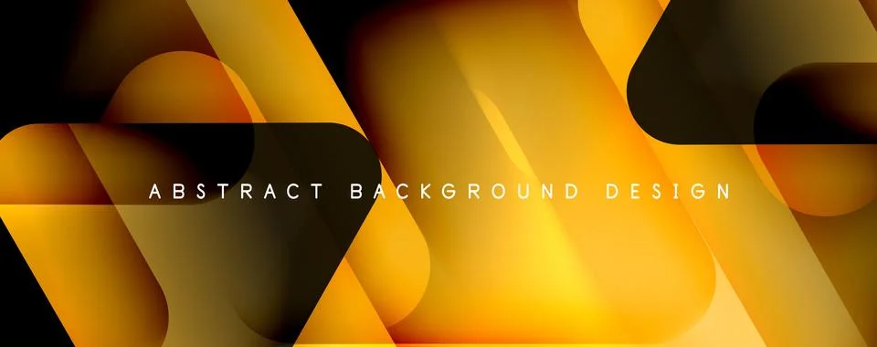 Shadow and Light Triangle Background. Dynamic Geometric Template. Glass Stock Illustration