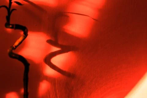 Shadow and lighting on abstract background Stock Photos