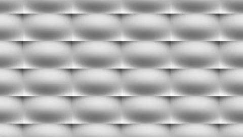 Shadow animation on 3d rendered sphere tiles Stock Footage 148126667