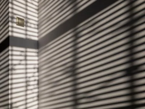 Shadow background. Sunlight architecture abstract background with light, blac Stock Photos