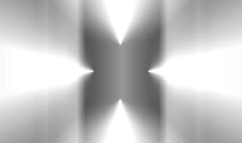 Shadow of a backlit letter X. Stock Illustration